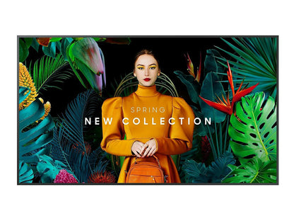 Samsung QBC-N Series delivers professional-grade 4K display performance in a crisp, 75-inch format. With a 3840 x 2160 resolution, 350 nit brightness, and 4000:1 contrast ratio, this matte-finished display ensures clear, vibrant visuals in commercial environments. Engineered for digital signage or business collaboration, it supports multiple HDMI inputs and VESA mounting for flexible integration.