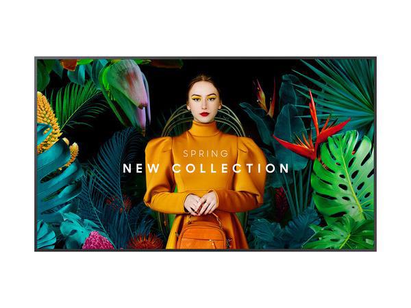 Samsung QBC Series combines sleek large-format UHD signage with commercial-grade display performance, tailored for various indoor digital signage needs. Featuring a 75-inch LED panel with 4K resolution, 350 nit brightness, and a VA display, it delivers poster-quality visuals ideal for business applications. Built-in MagicInfo S10 and SSSP 10.0 offer seamless content management and network integration.