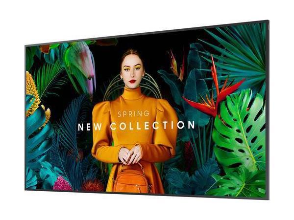 The Samsung QH50C is a 50-inch 4K Ultra HD signage display designed for professional environments demanding high brightness, connectivity, and image clarity. With a resolution of 3840 x 2160 and 700 nits of brightness, it delivers vivid visuals in both indoor and semi-bright ambient conditions. Features include a wide viewing angle, non-glare screen, and multiple connectivity options including HDMI, DisplayPort, and network interfaces.