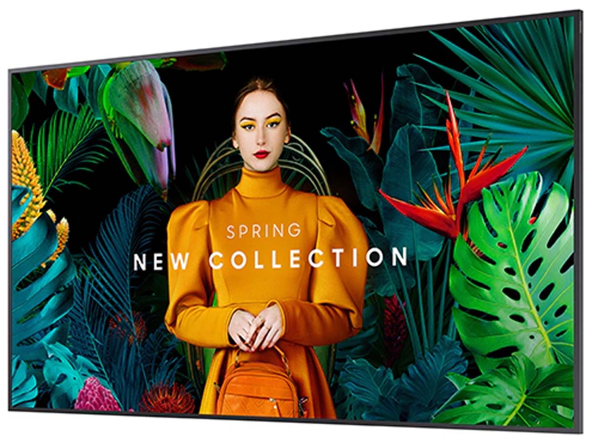 Samsung's QM43C is a 43-inch UHD commercial display featuring a 3840 x 2160 resolution, 500 nit brightness, and vertical alignment (VA) technology for superior contrast. Engineered for digital signage, it includes built-in MagicInfo S10 and SSSP 10.0 for robust content management. With wide connectivity options and a 3-year warranty, it's designed for professional environments requiring reliable, high-impact visuals.