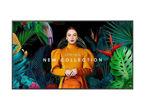 The Samsung QM65C is a 65-inch commercial 4K UHD display offering vibrant visuals at 500 nits of brightness, ideal for professional signage and business environments. Engineered with a non-glare LCD panel and manufactured in Mexico, it ensures clarity in well-lit spaces along with reliable performance and LAN connectivity for seamless integration.