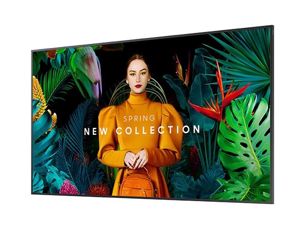 The Samsung QM65C is a 65-inch commercial 4K UHD display offering vibrant visuals at 500 nits of brightness, ideal for professional signage and business environments. Engineered with a non-glare LCD panel and manufactured in Mexico, it ensures clarity in well-lit spaces along with reliable performance and LAN connectivity for seamless integration.