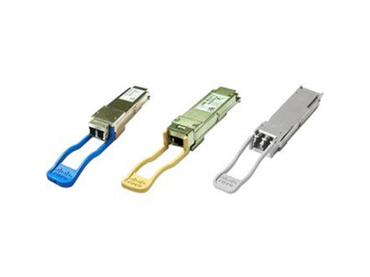 The Cisco QSFP-40G-LR4 is a high-performance optical transceiver designed to support 40 Gigabit Ethernet over long distances up to 10KM using single-mode fiber. Compliant with TAA standards and featuring LC connectors, it ensures compatibility and secure data transmission for enterprise and government networks.