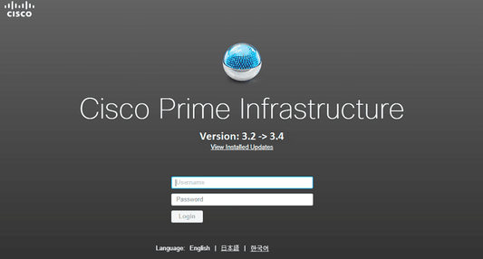 Cisco Prime Infrastructure 3.4 Network Software