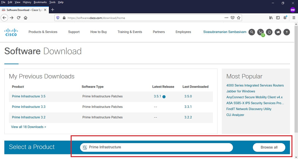 Logiciel de gestion de réseau Cisco Prime Infrastructure 3.5