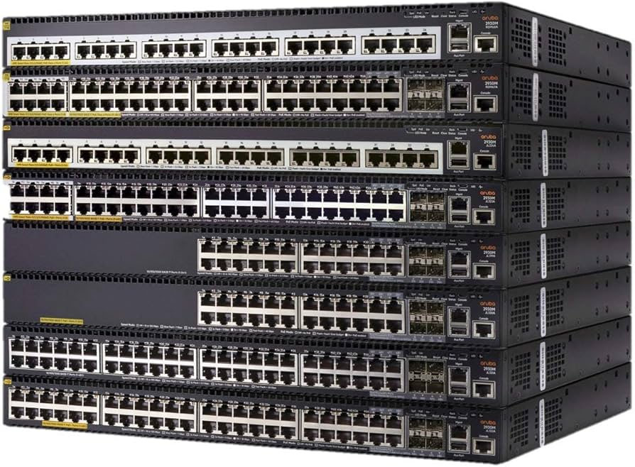 HP Aruba 2930M 24SR PoE Class 6 Switch, R0M68A