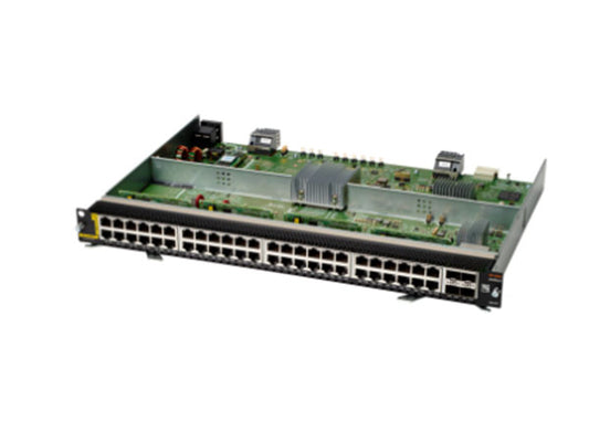 The HP Aruba 6400 48P 1G CL4 PoE 4SFP56 V2 Module is a versatile plug-in network interface solution designed for Aruba networking systems. It features 48 ports of 1GbE with Class 4 PoE support and 4 SFP56 uplink ports, making it an ideal high-density module for enterprise access layers. TAA compliance and reliable Gigabit Ethernet performance further support deployment in both public and private sector environments.