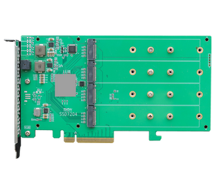 HighPoint R1204 PCIe 3.0 x8 4-Port M.2 NVMe HBA Controller