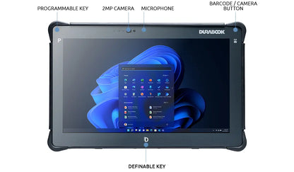 Durabook R11L Rugged Tablet, 11.6" FHD Touch, Pentium 8505, 8GB RAM, LTE, Win 11 Pro
