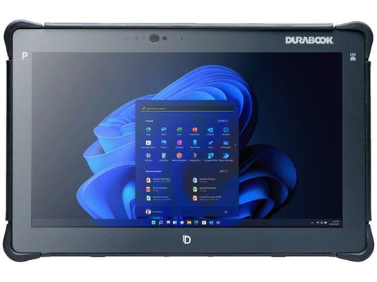 The Durabook R11L is an ultra-compact and fully rugged tablet powered by the Intel Pentium 8505 processor with 5-core architecture and a 4.4GHz turbo boost. It features an 11.6-inch Full HD touch display, 8GB DDR5 RAM, and a 128GB SSD, delivering efficient performance for field professionals. Equipped with 4G LTE, GPS, RF pass-through, and a robust build, it’s ready for demanding environments across industries.