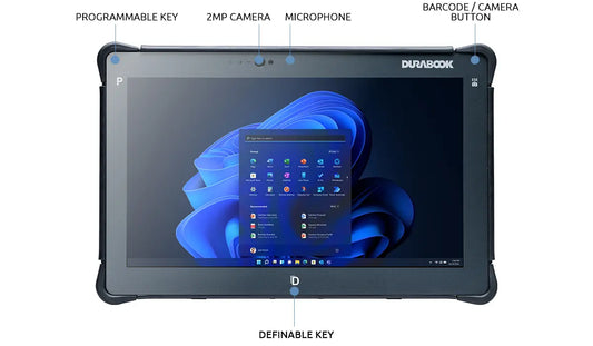 Durabook R11L Tablet PC, Intel Pentium 8505, 8GB RAM, 128GB SSD, LTE + GPS