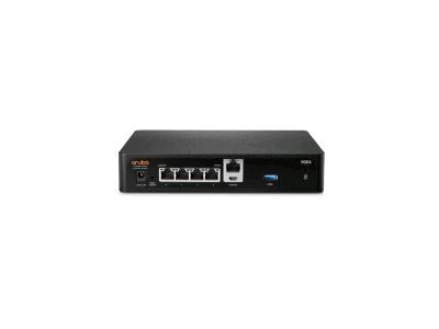 The HP Aruba 9004 (RW) TAA LTE Branch Gateway delivers reliable 1 Gbps Ethernet connectivity with PoE support and TAA compliance. Designed to support modern branch office networking needs, it features flexible interface options and robust performance in a compact form factor for optimized deployment.