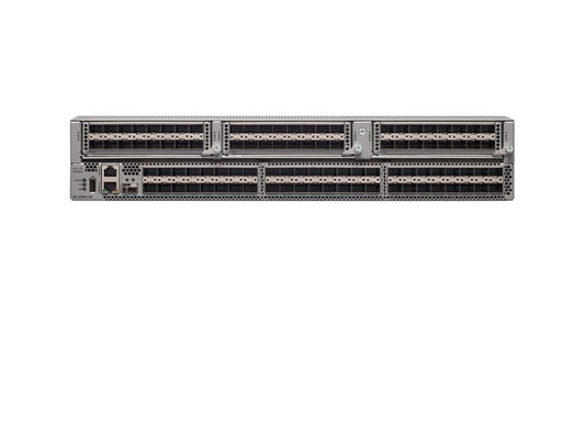 The HPE C-series SN6630C Fibre Channel Switch is a high-performance 2RU switch designed for enterprise-level SAN environments. With 32Gbps data rates, 100-port capacity, and support for multilayer switching, it delivers robust and scalable connectivity for data centers. This model includes key protocols like SNMP, IPv4/IPv6, and DHCP, supported by dual 1.2KW power supplies, and comes with a 1-year next business day warranty.
