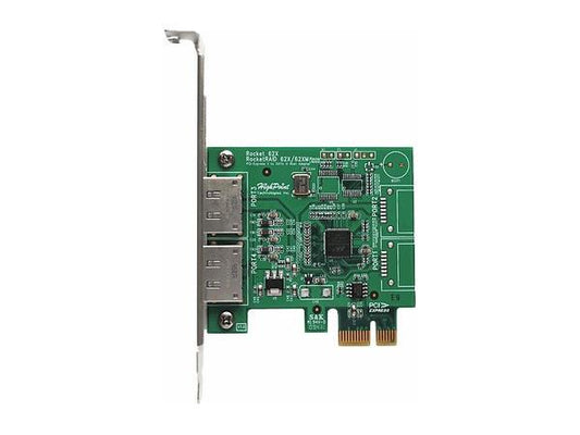 HighPoint R622A is a low-profile PCIe 2.0 x1 SATA host bus adapter featuring 4-channel 6Gb/s connectivity via two eSATA ports. Supporting RAID 0, 1, and JBOD, it is compatible with Windows and Linux systems. Ideal for high-speed external storage integration in compact industrial, server, or workstation environments.