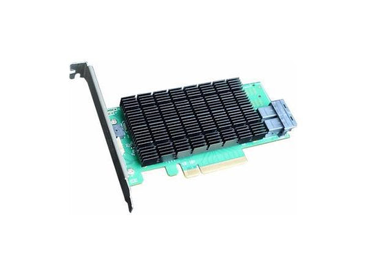 HighPoint R710L is a low-profile PCIe 3.0 x8 host bus adapter optimized for high-performance 12G SAS/SATA storage. Featuring 8 dedicated channels via 2x SFF-8643 ports, it supports JBOD and RAID configurations across Windows and Linux environments. Ideal for managing enterprise storage arrays and high-speed data workflows.
