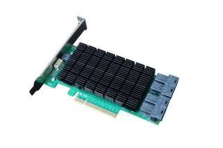 Adaptateur de bus hôte SAS/SATA 16 canaux HighPoint R720 PCIe 3.0 x8