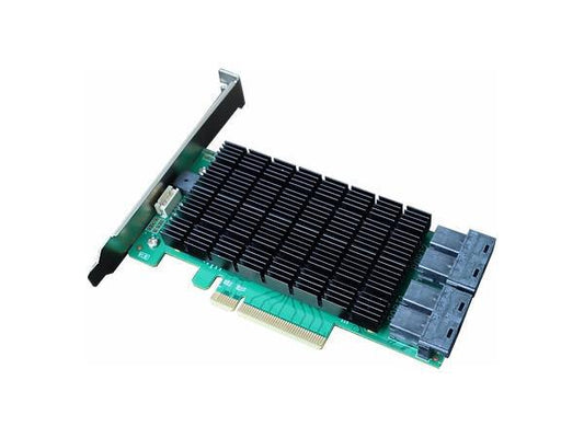 HighPoint R720L is a high-performance PCIe 3.0 x8 Host Bus Adapter (HBA) featuring 16 channels and four SFF-8643 ports for versatile 12G SAS/SATA connectivity. Designed for low-profile deployment, it supports JBOD and RAID configurations across Windows and Linux environments. Ideal for integrating scalable storage arrays in data centers and enterprise systems.