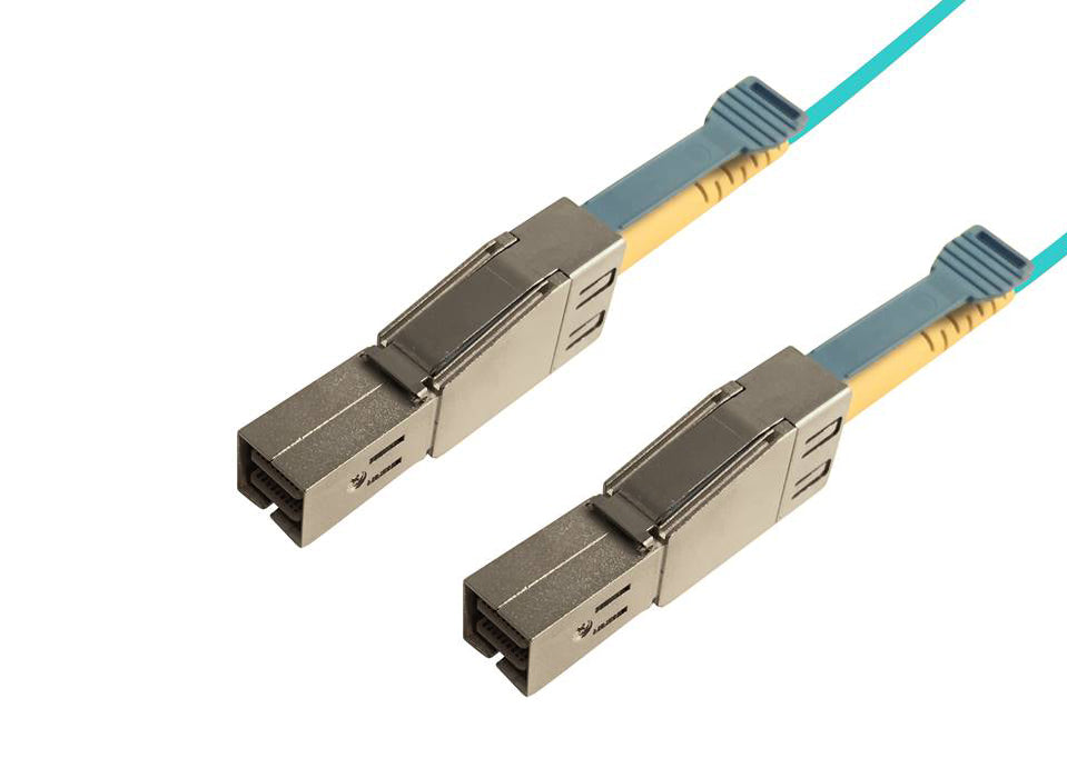 HPE External 12Gb Mini-SAS HD to Mini-SAS HD 5m AOC Cable
