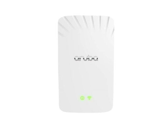 Aruba 500H Series Unified Hospitality Access Points offer dual-band wireless connectivity ideal for indoor enterprise deployments. The AP-503HR model in this bundle includes one Gigabit Ethernet uplink and four wired access RJ45 ports, delivering reliable coverage and flexible wired/wireless integrations. Designed for hospitality, branch offices, and enterprise remote work environments, it supports IEEE 802.3at PoE, 2x2 MIMO, and multiple frequency bands for enhanced scalability and performance.