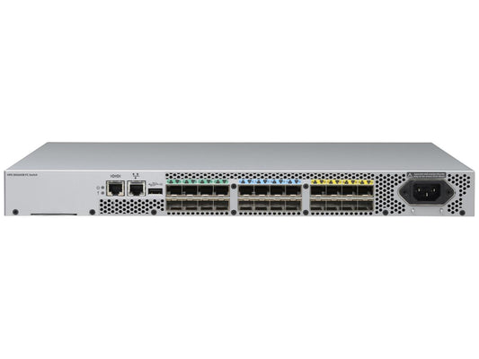 The HPE SN3600B boasts 24 ports of 32Gb Fibre Channel connectivity in a compact 1U form factor, making it ideal for high-performance SAN environments. Featuring enterprise-grade switching capabilities, TAA compliance, and a robust build from Czechia, this switch ensures reliable and high-speed data transfer for mission-critical networks.