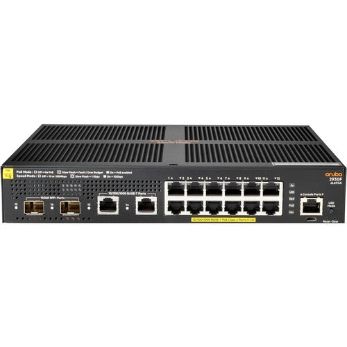 HP Aruba 6200F 12G CL4 2G/2SFP+TAA Switch PDU