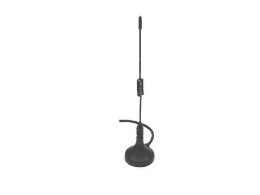 The BOSCH RA-5 is a high-performance 5dBi omni-directional antenna with a magnetic mount and TNC reverse polarity connector, ideal for wireless networking applications. With a 2400–2500MHz frequency range and 50 Ohm impedance, it ensures consistent signal strength and wide coverage in demanding environments. Designed for reliability and ease of installation, the RA-5 is compliant with TAA and manufactured in Taiwan.