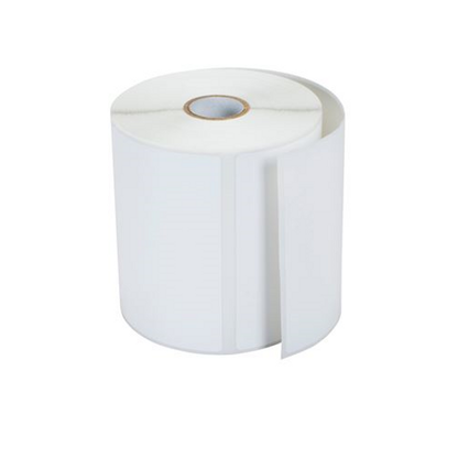 Brother 2"x1" DT Premium Paper Labels, 2650/Roll, 8 Rolls/Case
