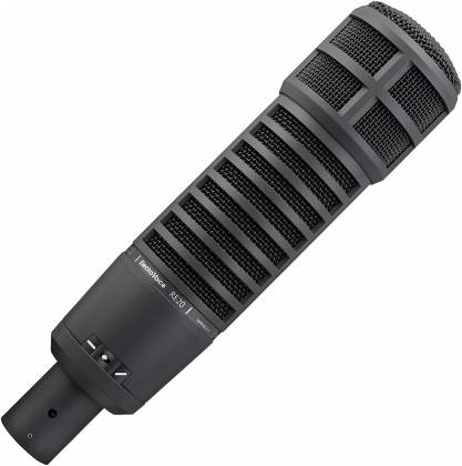 BOSCH RE20-BLACK Variable-D Announcers Microphone, Black