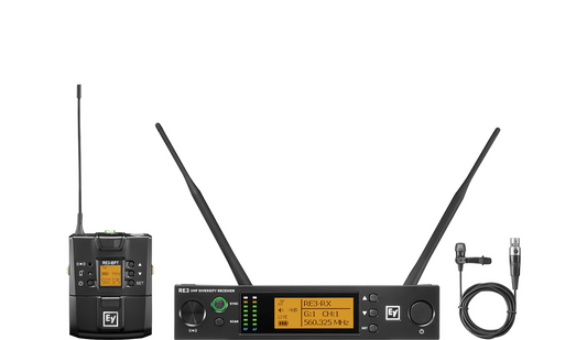 Kit émetteur de poche BOSCH RE3-BPCL-5H, micro cardioïde 560-596 MHz