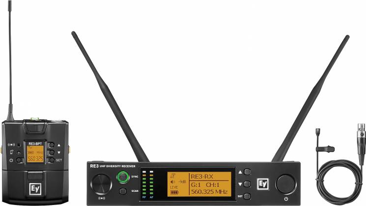 Ensemble de poche BOSCH RE3-BPOL-5H Omni Lavalier 560-596 MHz