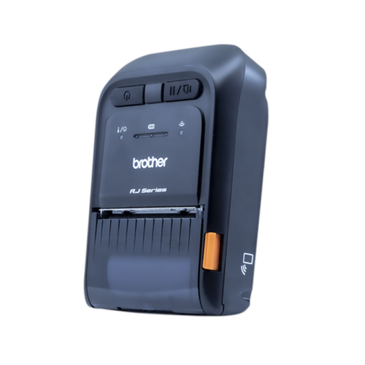 Imprimante de reçus mobile Brother RJ2055WB RuggedJet Go 2 pouces avec USB, Bluetooth et Wi-Fi