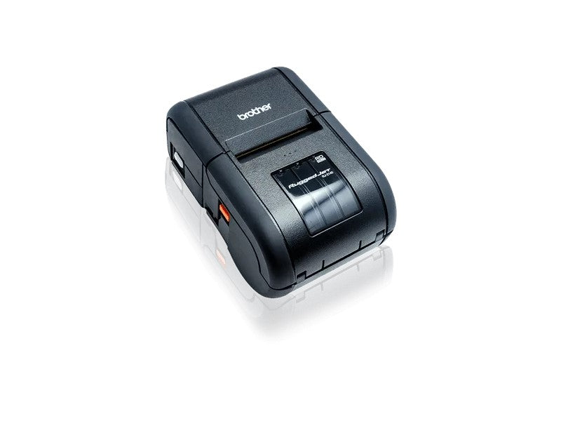 The Brother RJ-2150 RuggedJet is a compact, portable 2-inch direct thermal printer designed for reliable mobile receipt and label printing. Equipped with Wi-Fi, Bluetooth MFi, USB connectivity, and a high-resolution 203 dpi output, it delivers efficiency on the go. Ideal for field service, retail, healthcare, or logistics applications.
