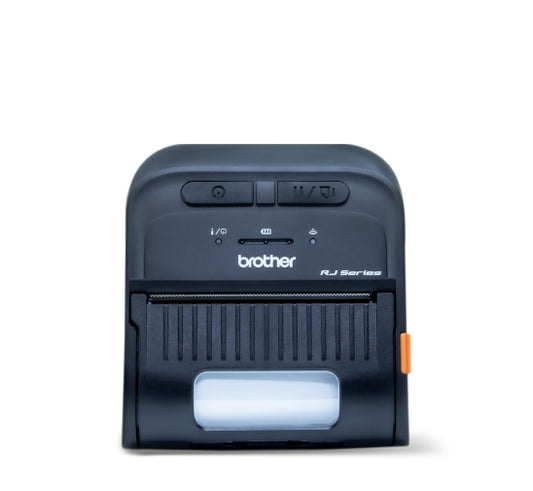 Imprimante de reçus mobile Brother RJ3055WB RuggedJet Go 3 pouces avec USB, Wi-Fi et NFC