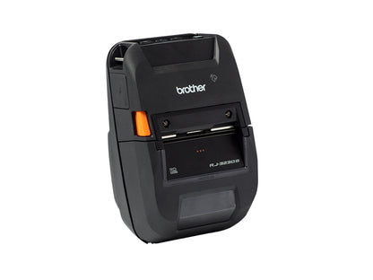 The Brother RuggedJet RJ3230BL is a portable 3-inch direct thermal label and receipt printer designed for tough environments. With a rechargeable battery and docking conductor plate pre-installed, it's built for mobile efficiency. Capable of 5 ips print speed and supporting USB, Ethernet, and Bluetooth connections, it offers flexible deployment for retail, logistics, or field service applications.
