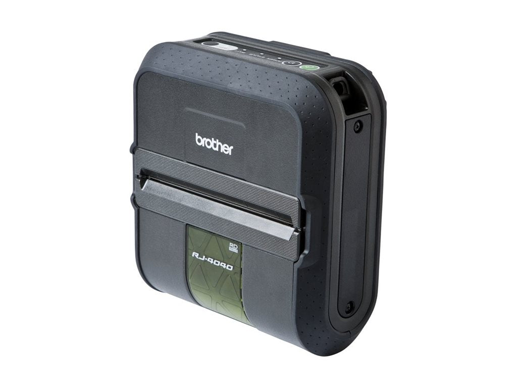 BROTHER RuggedJet RJ4040 Portable Direct Thermal Printer, USB/Serial/Wi-Fi
