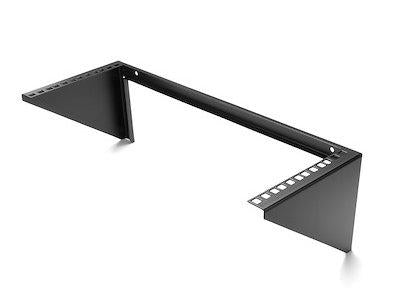 4U 19IN STEEL VERTICAL WALL MOUNT EQUIPMENT RACK BRACKET - TAA