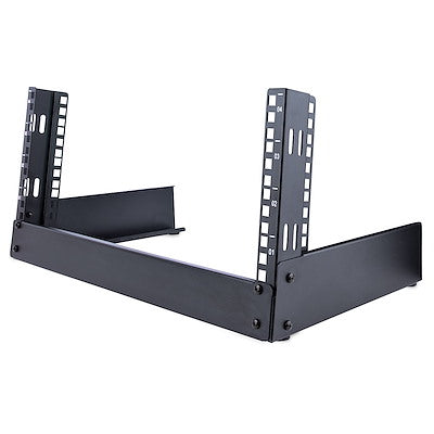 Rack de bureau ouvert Startech 4U 19 pouces à 2 montants, acier, conforme aux normes TAA