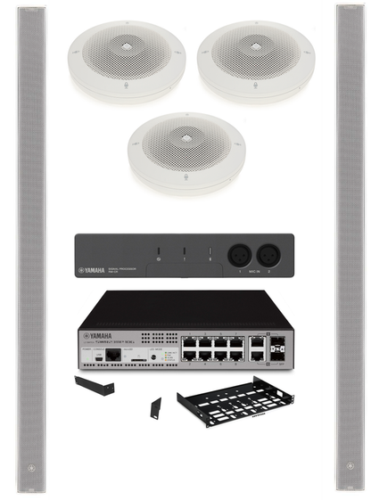 YAMAHA RM Wired Tabletop Microphone - White
