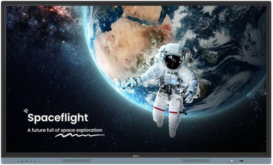 Écran interactif BENQ RM6504 65" 4K UHD avec LAN/HDMI/VGA/DP