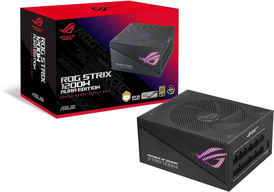 ASUS ROG Strix 1200W Gold Aura Edition Power Supply