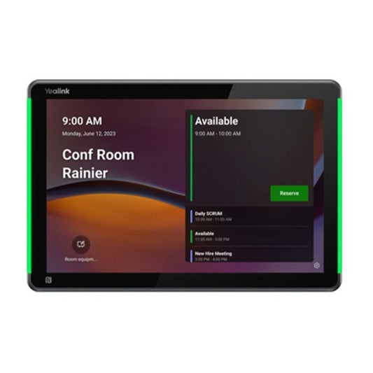 Écran interactif YEALINK RoomPanel Plus Teams 10,1 pouces - Noir