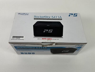 Station d'accueil pour disque dur SATA USB 3.0 à baie unique HighPoint RS5411A