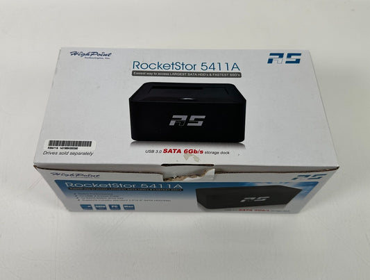 HighPoint RS5411A Single Bay USB 3.0 SATA Drive Dock
