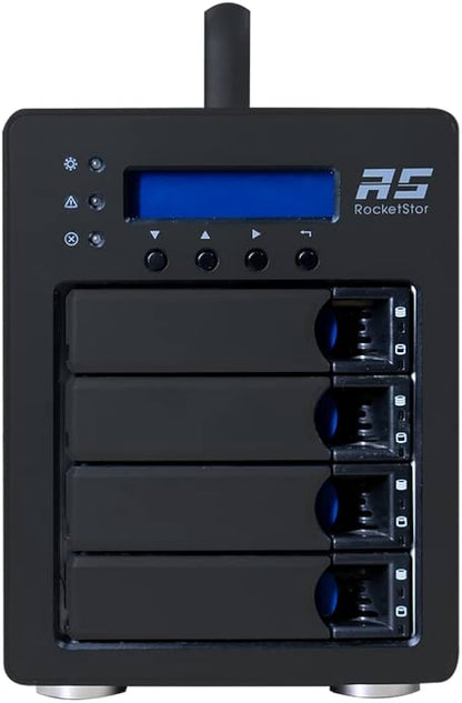 Boîtier RAID HighPoint RocketStor 6434TS 4 baies 12 Go SAS/SATA