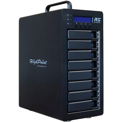HIGHPOINT RocketStor 6618V Thunderbolt 3 8‑Bay RAID Enclosure