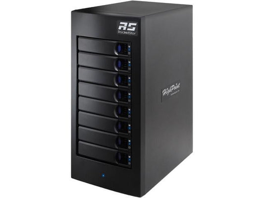 Boîtier RAID matériel HighPoint RS6628A 8 baies TB3