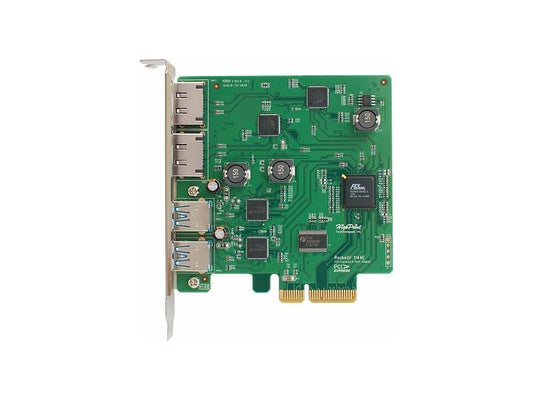 The HighPoint RU1144E is a versatile storage controller that provides expanded I/O flexibility with dual USB 3.0 Type-A and dual 6 Gb/s eSATA ports. Designed for PCIe 2.0 x4 slots, this full-height HBA supports hot-swap and hot-plug functionality across multiple platforms, including Windows, Linux, and Mac (excluding Apple M2 support). Its compact design and robust feature set make it an excellent choice for enhancing system connectivity and external storage integration.