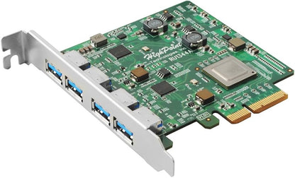 Contrôleur hôte HighPoint RU1344A PCIe 3.0 x4 4 ports USB-A 3.2 10 Gbit/s