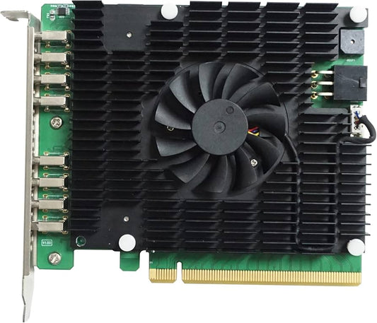 Contrôleur HighPoint RU1388D PCIe 3.0 x16 4 ports USB-C 3.2 10 Gbit/s