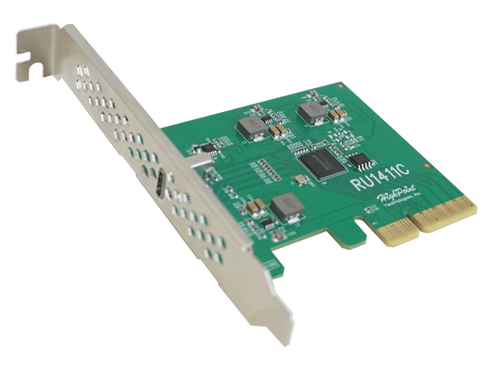 Contrôleur hôte HighPoint RU1411C USB-C 3.2 20 Gbit/s PCIe 3.0 x16
